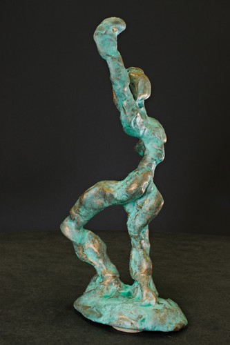 Sculpture "The Adolescent" Dostojewskij unique Prof.em Andreas Loeschner-Gornau - Picture 4 of 13
