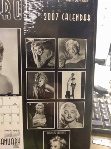 MARILYN MONROE 2007 CALENDAR WITH 2 SMALLER CALENDARS INCLUDED, NEW, SEALED, MIN - Picture 7 of 9