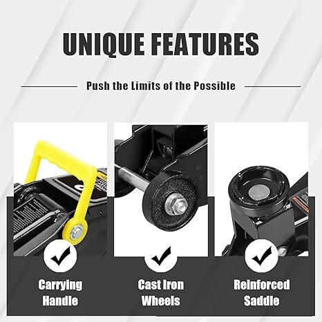 Floor Jack 2.5 Ton (5,000 lb) Low Profile Hydraulic Heavy-Duty/Aluminum Car Jack - Bild 4 von 9