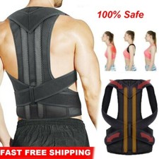 PREMIUM Orthopedic Posture Corrector for Men Women Back Support Brace Neck Pain