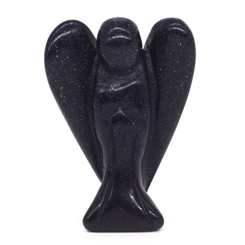 1.5" Angel Statue Stone Carving Crystal Reiki Healing Figurine Crafts Decor Gift - Picture 18 of 37