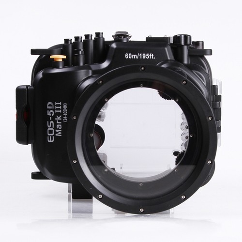 60M Underwater Waterproof Diving Housing Case for EOS 5D Mark III 3 Camera - Afbeelding 1 van 7