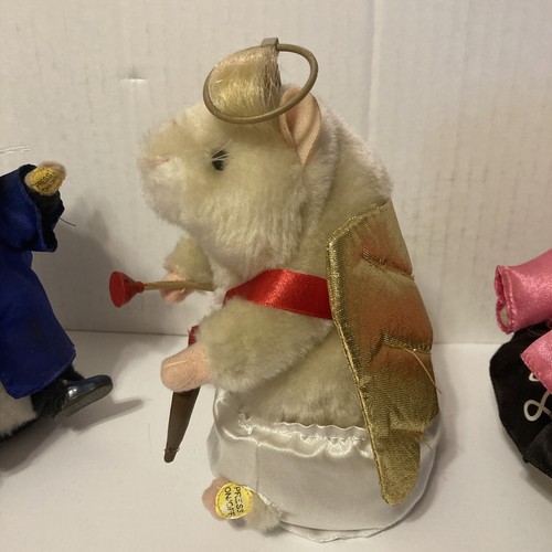 Gemmy Dancing Hamsters Elvis ~ Bobby Soxer ~ Cupid 2003 - Picture 6 of 17