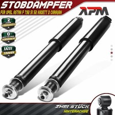2x Stoßdämpfer Hinten für Opel Astra F Caravan T92 51 52 Kadett D Caravan T85