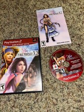 Final Fantasy X-2 (Sony PlayStation 2, 2003) PS2 No Manual Tested & Working