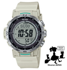 CASIO PRO TREK Mens Watch PRW-35-7JF Camp Climbing Hiking White