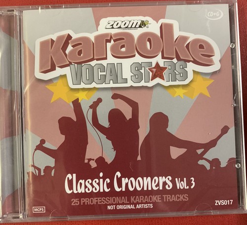 Crooners Karaoke Disc - Zoom Vocal Stars ZVS017 - Classic Crooners 3 - CDG Disc - Picture 1 of 2