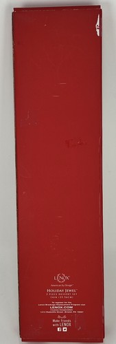 Lenox Holiday Jewel Juego de Postres 2 Piezas Asas Rojas Servidor de Pasteles y Cuchillo ¡NUEVO!! - Imagen 6 de 10