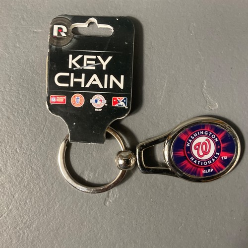 LOT OF 15 - Washington Nationals Durable Metal Key Ring Keychain MLB Baseball - Picture 7 of 24
