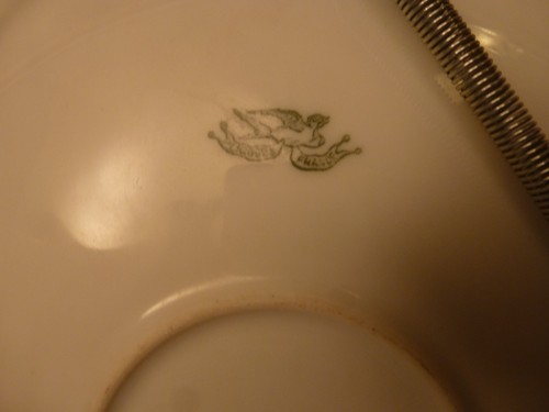ANTIQUE Limoges wall plate hand painted scene -ARTIST SIGNED L.S. & S CHARGER - Picture 6 of 12