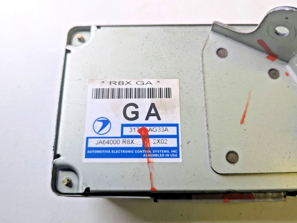 2003 Subaru Legacy módulo de controle de transmissão automática 31711AG33A GA AT - Imagem 2 de 4