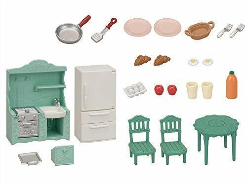 Epoch Esszimmer Set (Sylvanian Families) Neu Von Japan - Bild 3 von 3