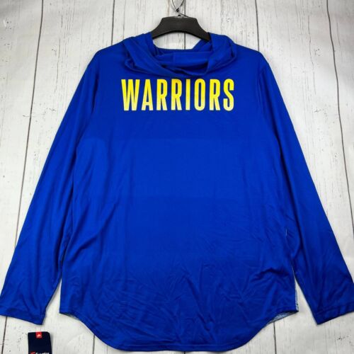 Golden State Warriors NBA Large Fanatics Pullover Hoodie Jacket Blue New Men - Picture 4 of 6