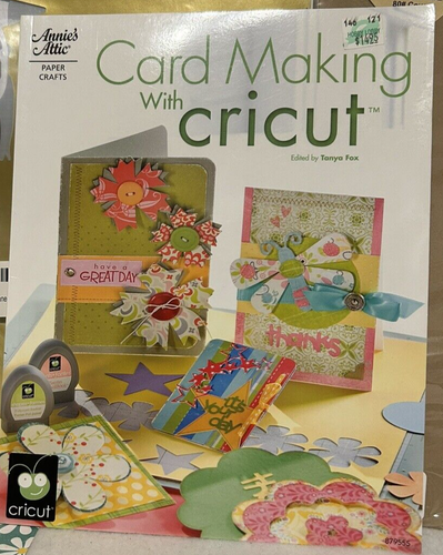 Card Making with Cricut by Barb Sprunger-Lot of Card Stock-Various Sizes &Types - Imagen 7 de 8
