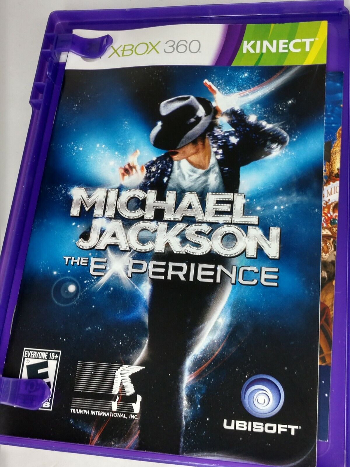 5) XBOX 360 KINECT GAMES MICHAEL JACKSON ADVENTURES HIP HOP JUST