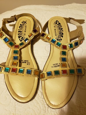 60s style sandals