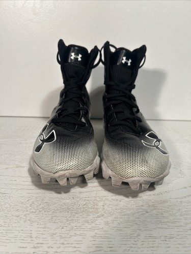 UNDER ARMOUR Highlight RM JR Football Cleats Size 5Y Kids Black 3000195-001 - Picture 2 of 21