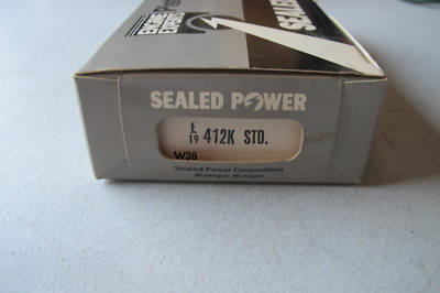 NOS Sealed Power Piston Ring Set E412K STD Fit 1984 Chevy Cavalier