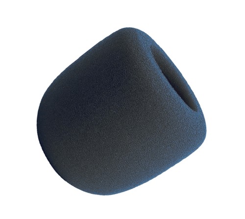 10-Black Microphone Windscreen Foam Cover for Ball Type Stage Handheld Vocal Mic - Picture 3 of 3