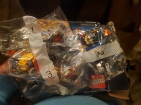 LEGO NEXO KNIGHTS AXL'S RUMBLE MAKER RETIRED 3 FACTORY SEALED BAGS Open Box
