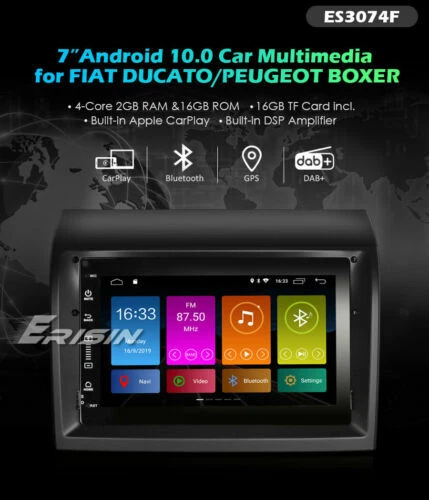 Autoradios de 2 DIN para coches Peugeot