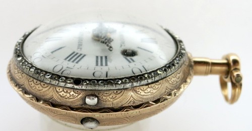 Antique Pocket Watch - Gold case, verge, France, c1790 - Picture 2 of 9