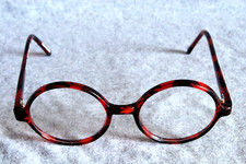 boulevard boutique 2006 demi amber eyeglass frames 45-19-135 new