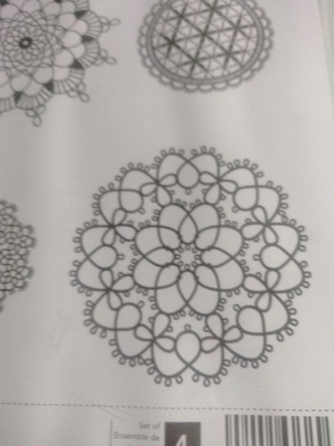 Stampin Up Stempelset ~ zarte Deckchen ~ 4 Stempel #122592 - Bild 5 von 7