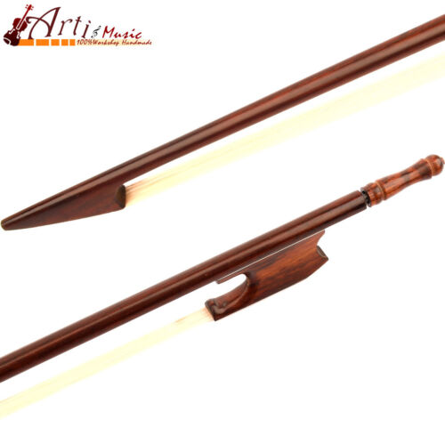Arco de violín Master antiguo/antiguo estilo barroco madera de hierro 4/4 madera de serpiente rana especial - Imagen 2 de 7