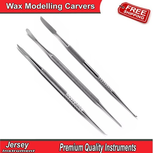 Dental Zahle Wax Modelling Carvers Beale Lecron Mixing Laboratory Instruments - Picture 1 of 8