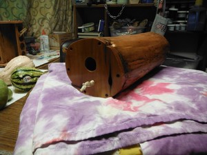 Naked Log Cabin Birdhouse Ebay