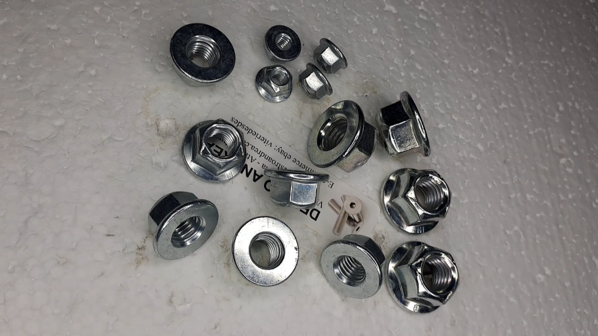 Dadi Autobloccanti Con Nylon Set 200pz - M3-M12 Acciaio Inox Con Scatola - Foto 6