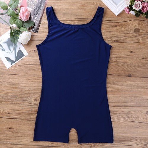 Men's Singlet Bodysuit Short Jumpsuit Body Shape Gym Fitness Sportswear Unitard - Picture 33 of 53