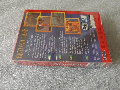 Beyond Oasis Sega Genesis RPG de acción para coleccionistas estado raro - Imagen 8 de 8