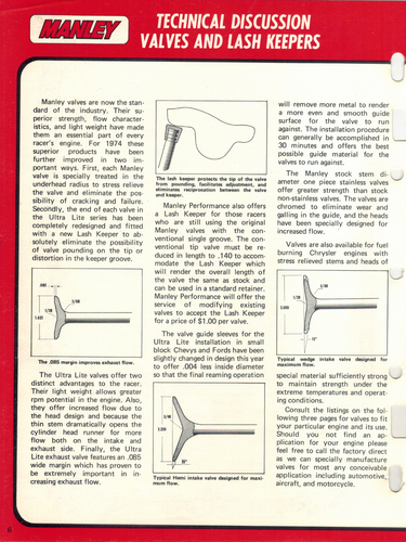 Manley Performance Engine Parts 1975 Catalog PDF File USB Flash Drive - Picture 8 of 22