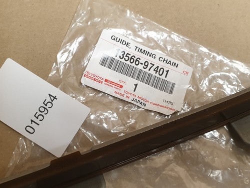 Toyota Yaris Mk2 Xp9 Timing Chain Guide 2005-2014 1.3 VVT-i 1356697401 Genuine - Picture 4 of 8