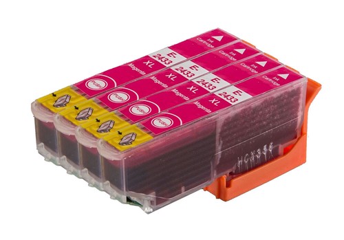 Lotto cartucce inchiostro, da utilizzare con Epson XP-55, XP-860, XP-960, XP-970, E24XL - Foto 12 di 29