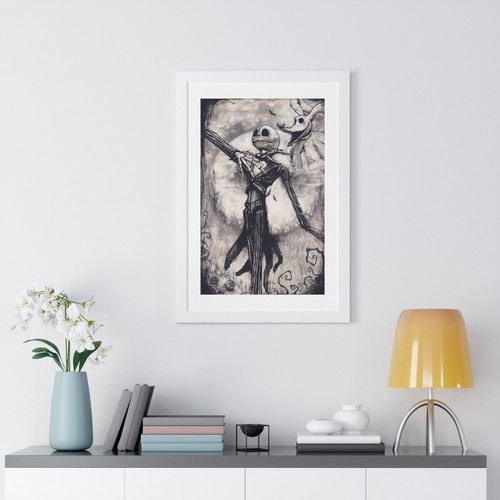 Jack Skellington Nightmare before Christmas Framed Poster archival print - Picture 14 of 28