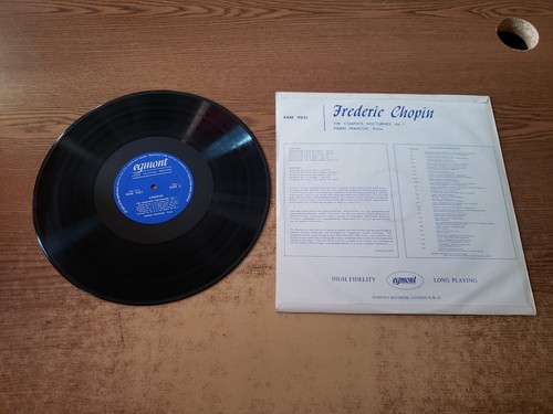 1950s MINT-EXC Chopin Pierre François – Complete Nocturnes, Vol. 1, 7021 LP33 - Bild 2 von 4