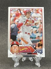 2023 Topps Chrome Nolan Gorman Rookie Card RC #192 St Louis Cardinals