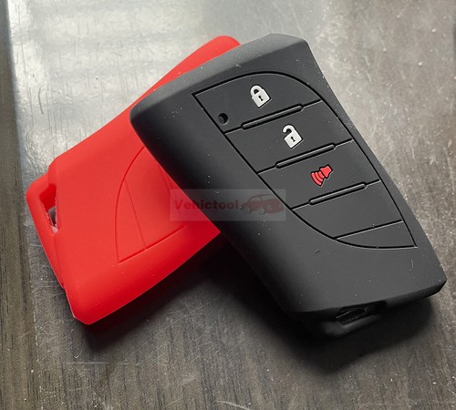Fit Lexus NX250 UX200 UX250h 3 Button Remote Smart Key Fob SiliconeCase Cover - Picture 8 of 12