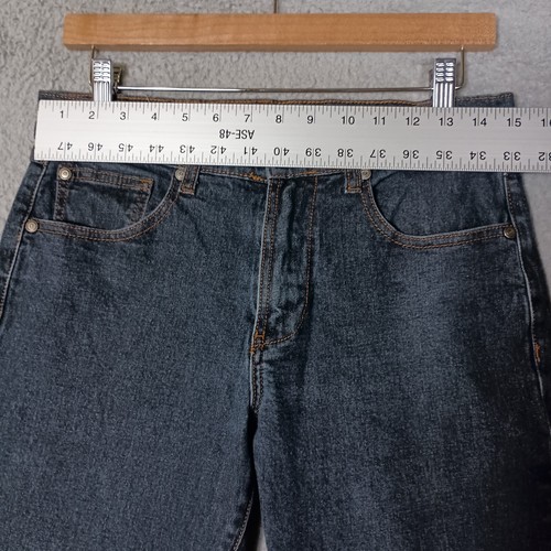 Ben Sherman Jeans Men's 30 x 32 Blue Denim Mid-Rise Slim Fit Straight Leg Retro - Picture 8 of 12