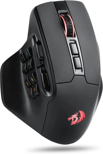 Redragon M811 PRO Wireless MMO Gaming Mouse, 15 Programmable Buttons RGB Gamer M - Photo 11/12