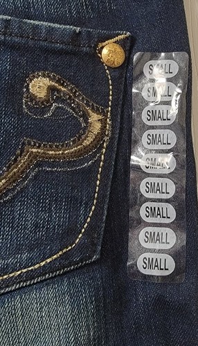 NWT MOTHERHOOD MATERNITY Embroidered Jeans size S - Picture 4 of 4