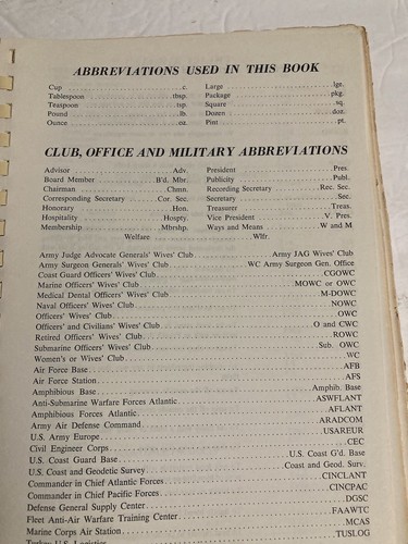 1964 Cookbook Recipes On Parade SALADS Lady Bird Johnson Military Wives - Picture 7 of 9