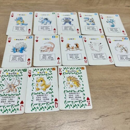 Pokemon Nintendo Poker Playing Cards - Nets Toyota Japan - Not for Sale F/S - Picture 5 of 9
