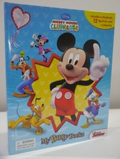 My Busy Books Disney Mickey Mouse Clubhouse Storybook 12 Figures Playmat NEW