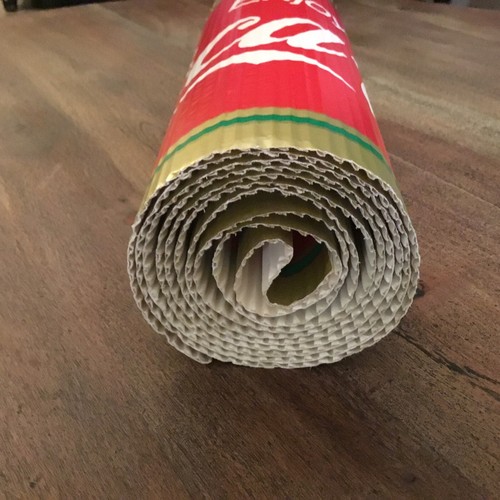 Coca-Cola Advertising Banner Corrugated Cardboard Enjoy Coca Cola Christmas - Picture 7 of 10