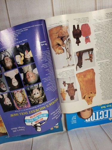 Vintage Inside Collector Canes Dolls Toys Lot 3 Hefte 1992 Decoupage - Bild 5 von 7