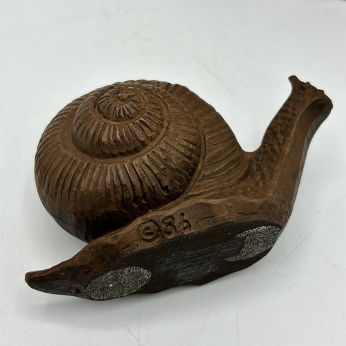 Vintage Red Mill Mfg. Snail Figurine 1986 Mollusk Shell 2.5" Tall - Picture 7 of 7